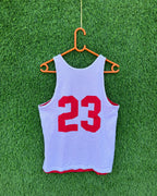 Reversible Sleeveless Steve Nash 23 (Oversized Sleeveless T shirt or Jersey Unisex) - Thrift Wallet