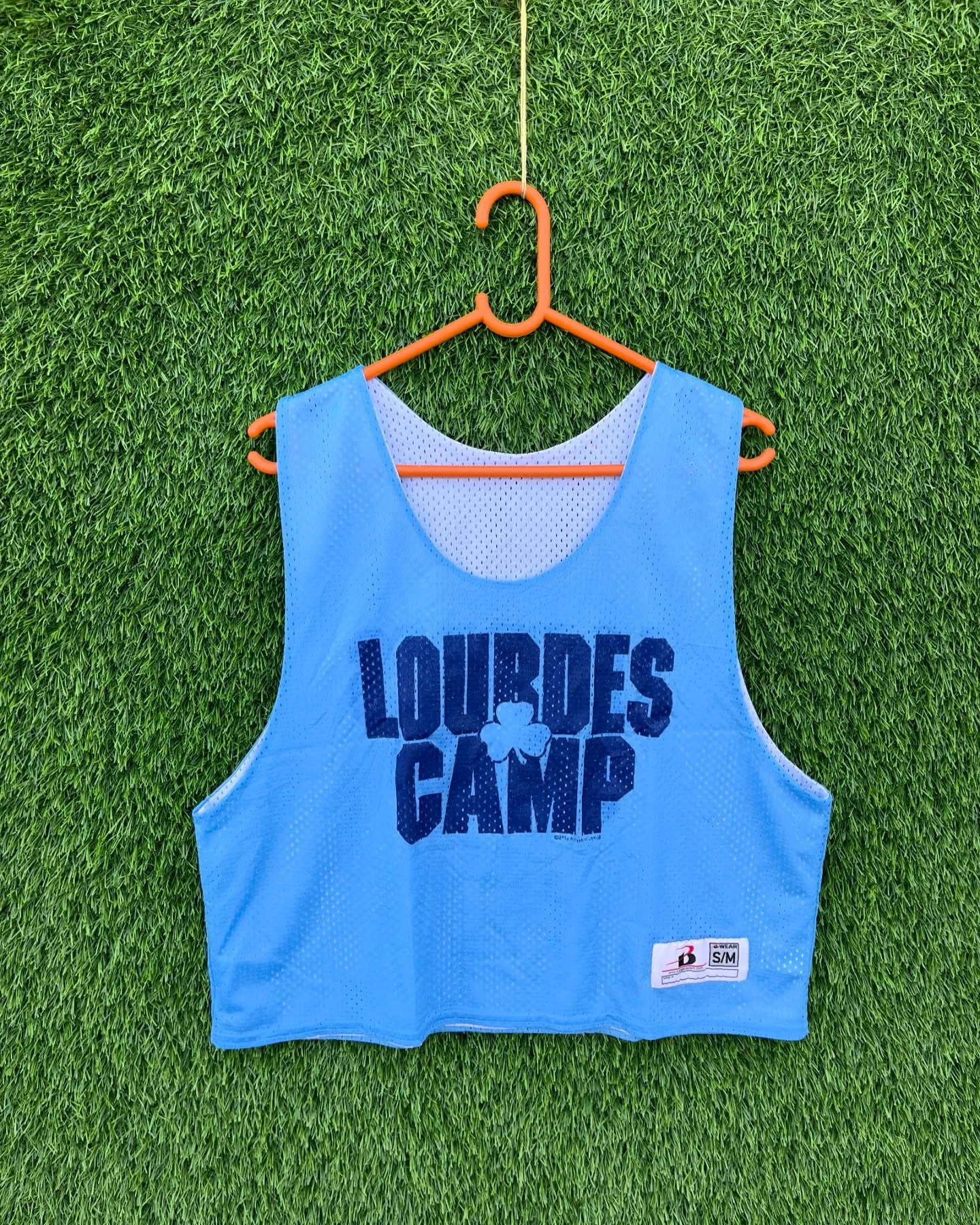 Reversible Lourdes Camp (Oversized Sleeveless T shirt or Jersey Unisex) - Thrift Wallet
