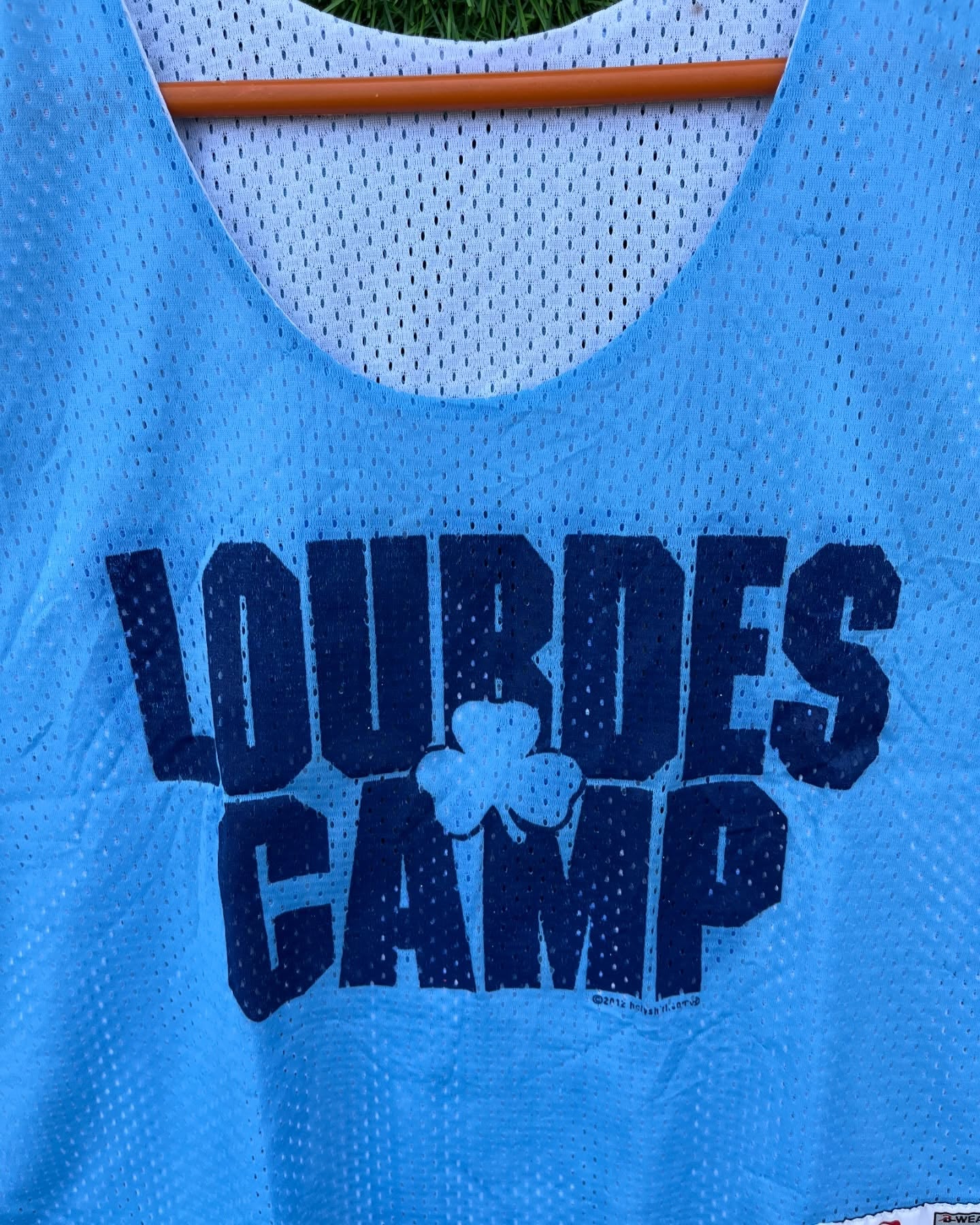 Reversible Lourdes Camp (Oversized Sleeveless T shirt or Jersey Unisex) - Thrift Wallet