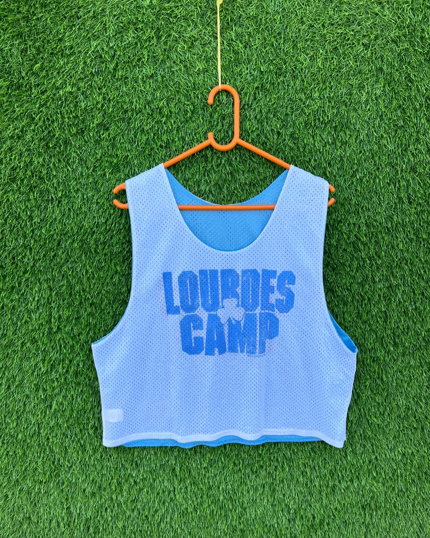 Reversible Lourdes Camp (Oversized Sleeveless T shirt or Jersey Unisex) - Thrift Wallet