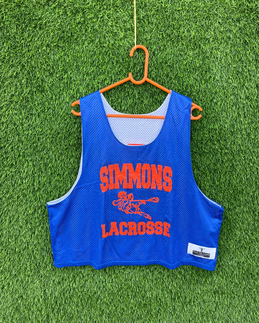 Reversible Sleeveless Simmons Lacrosse (Oversized Sleeveless T shirt or Jersey Unisex)