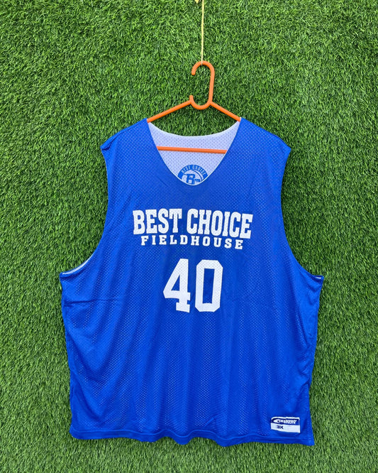 Reversible Best choice Field House 40 (Oversized Sleeveless T shirt or Jersey Unisex)
