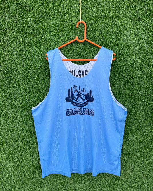 Reversible Newyork Knicks (Oversized Sleeveless T shirt or Jersey Unisex)