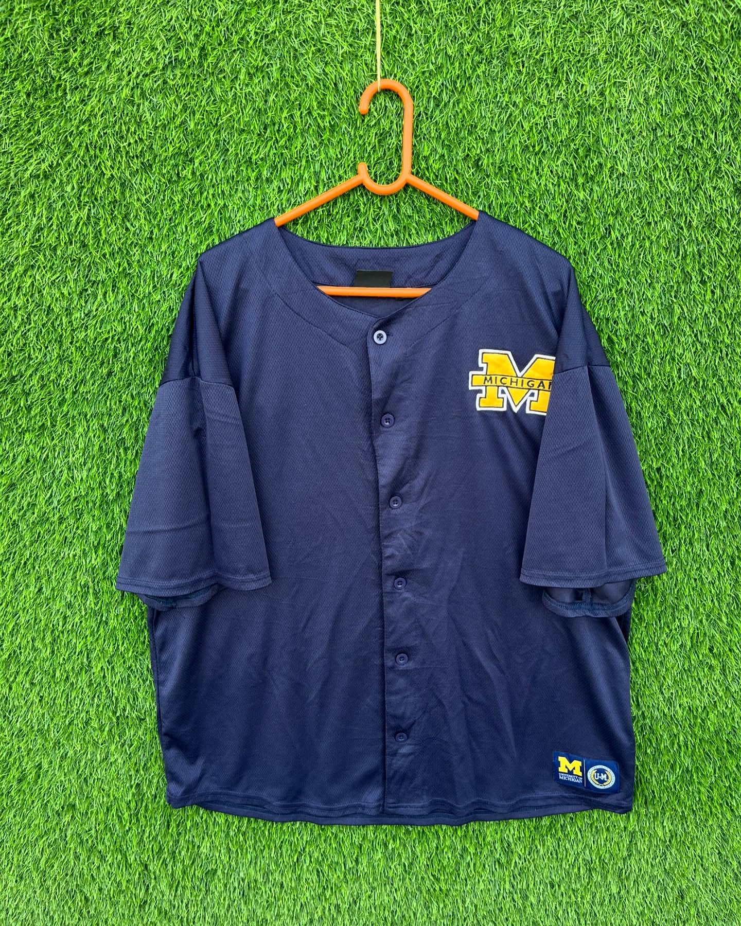MLB MICHIGAN (Oversized Half Sleeve T shirt or Jersey Unisex) - Thrift Wallet