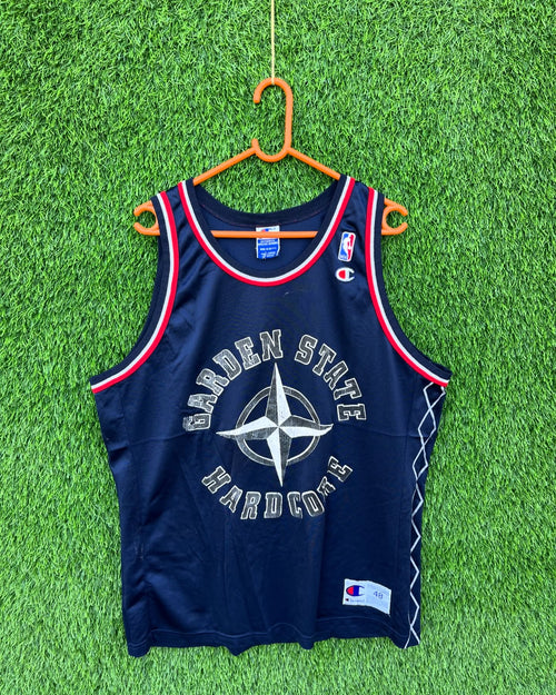 Garden State Hardcore Ensign 78 (Oversized Sleeveless T shirt or Jersey Unisex) - Thrift Wallet