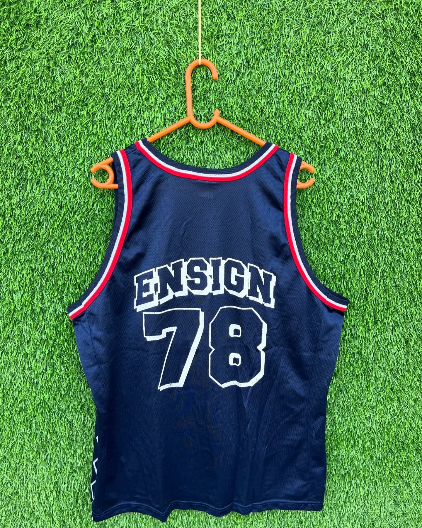 Garden State Hardcore Ensign 78 (Oversized Sleeveless T shirt or Jersey Unisex) - Thrift Wallet