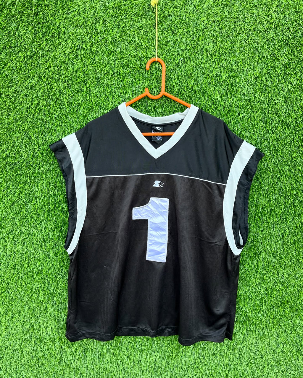 Starter 1 (Patchwork) (Oversized Sleeveless T shirt or Jersey Unisex) - Thrift Wallet
