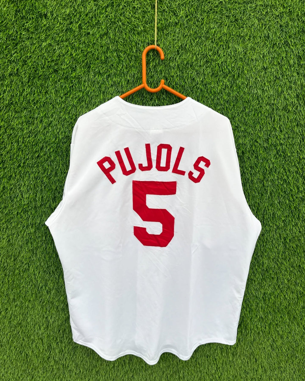 MLB CARDINALS pujols 5 (Patchwork) (Oversized Half Sleeve T shirt or Jersey Unisex) - Thrift Wallet