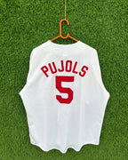 MLB CARDINALS pujols 5 (Patchwork) (Oversized Half Sleeve T shirt or Jersey Unisex) - Thrift Wallet