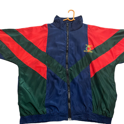 Vintage TomṀY HILFǏGER Windbreaker (Oversized Full Sleeve T shirt or Jersey Unisex)