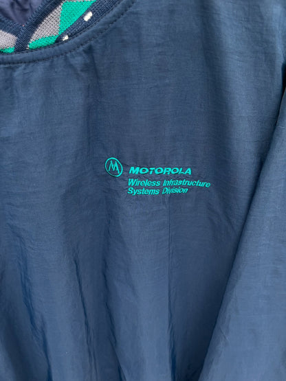 Motorola Windbreaker (Oversized Full Sleeve T shirt or Jersey Unisex)