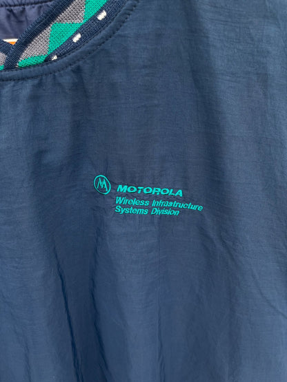 Motorola Windbreaker (Oversized Full Sleeve T shirt or Jersey Unisex)