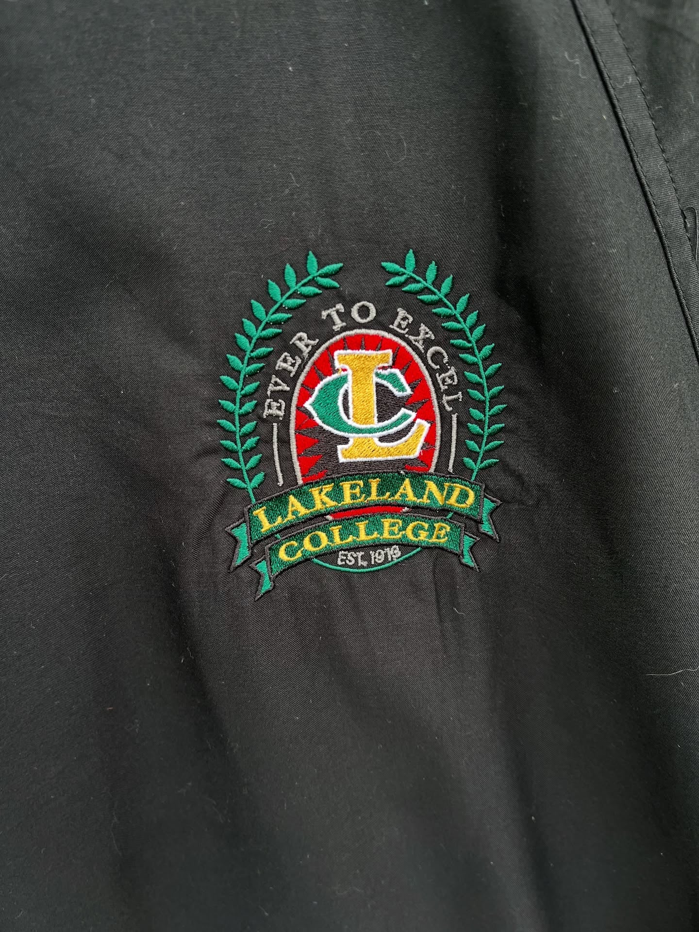 Lakeland College pull over Windbreaker (Oversized Full Sleeve T shirt or Jersey Unisex) - Thrift Wallet