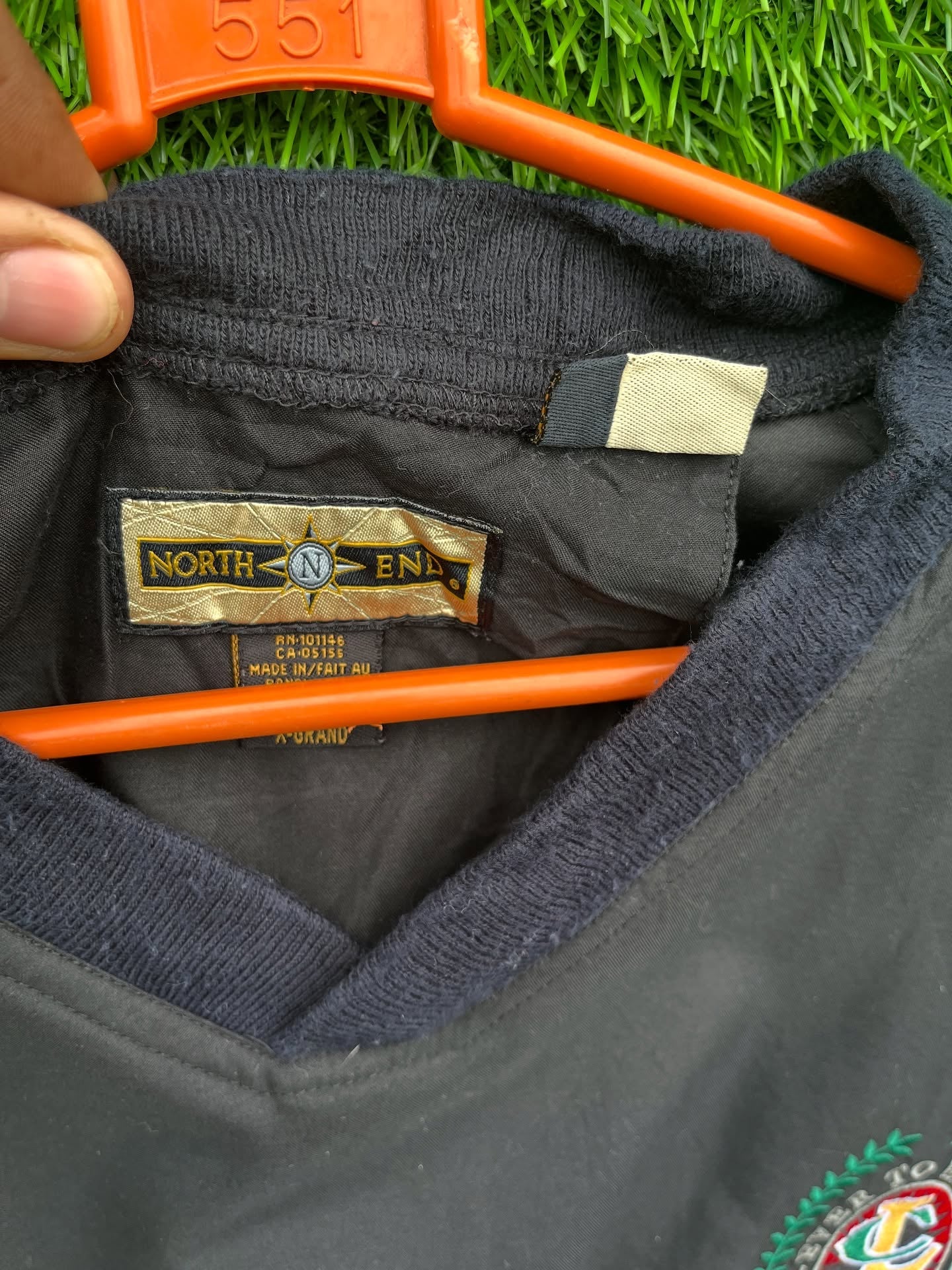 Lakeland College pull over Windbreaker (Oversized Full Sleeve T shirt or Jersey Unisex) - Thrift Wallet