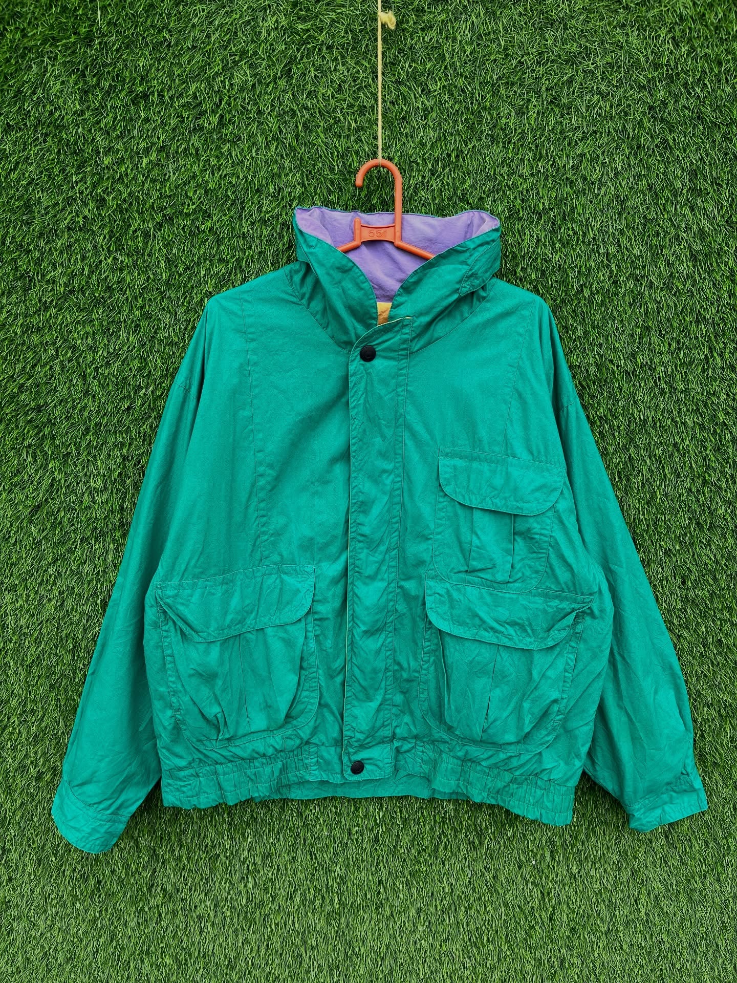 Forest Club Utility Jacket (Oversized Full Sleeve T shirt or Jersey Unisex)