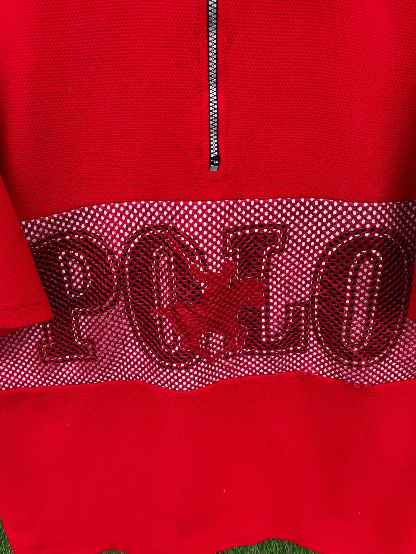 Polo 1/4th Zip Oversized T shirt (Oversized Half Sleeve T shirt or Jersey Unisex) - Thrift Wallet
