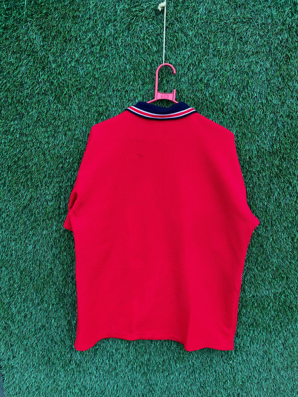 Polo 1/4th Zip Oversized T shirt (Oversized Half Sleeve T shirt or Jersey Unisex) - Thrift Wallet