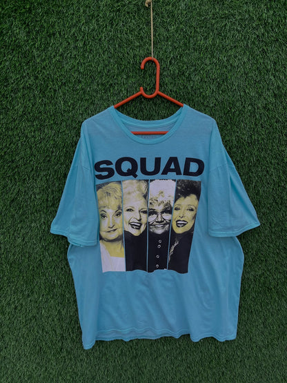 Squad Oversized T shirt (Oversized Half Sleeve T shirt or Jersey Unisex)