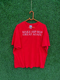Make Hip hop great t again (Oversized Half Sleeve T shirt or Jersey Unisex) - Thrift Wallet