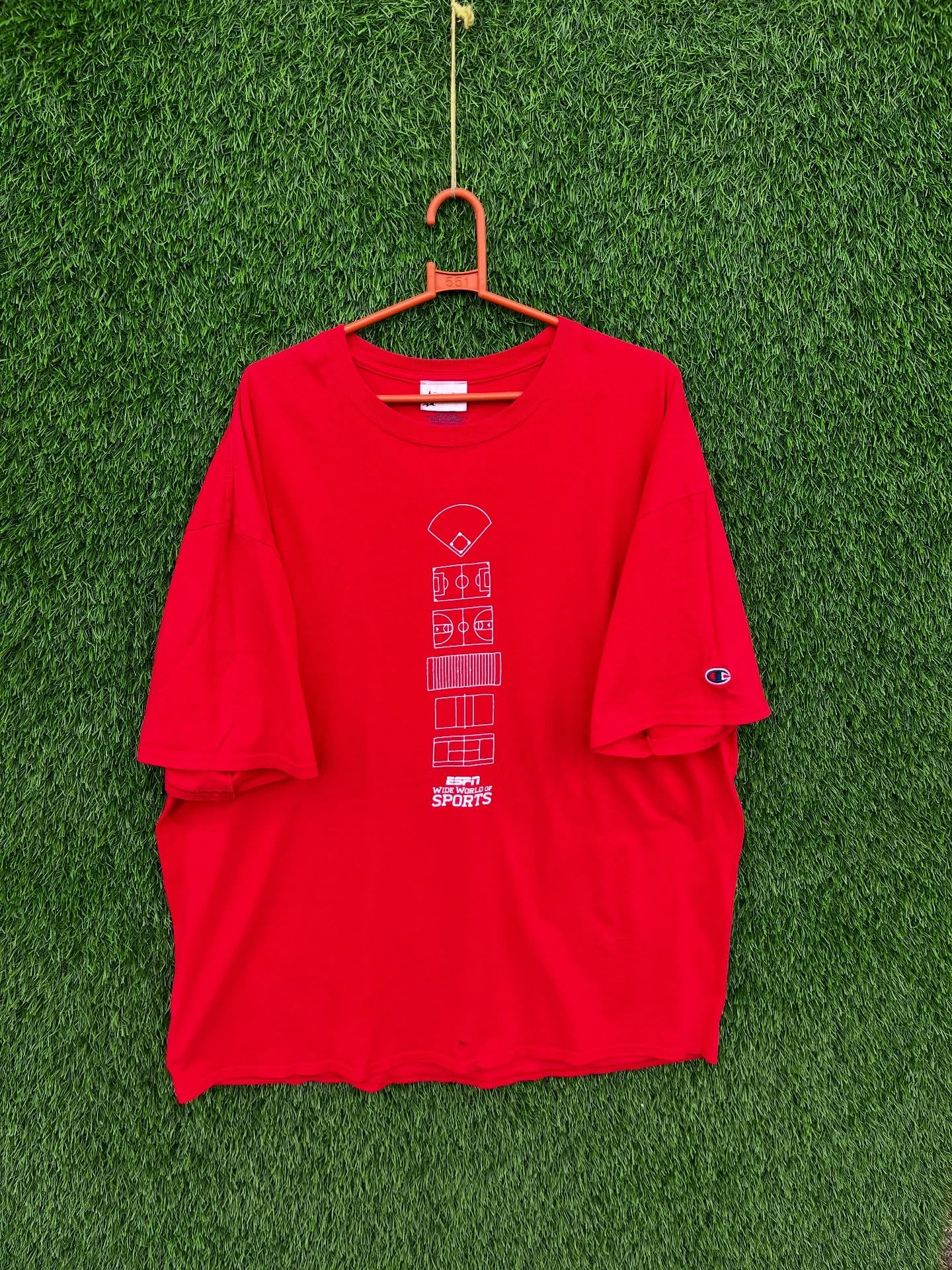 Wide world Sports Oversized T shirt (Oversized Half Sleeve T shirt or Jersey Unisex) - Thrift Wallet
