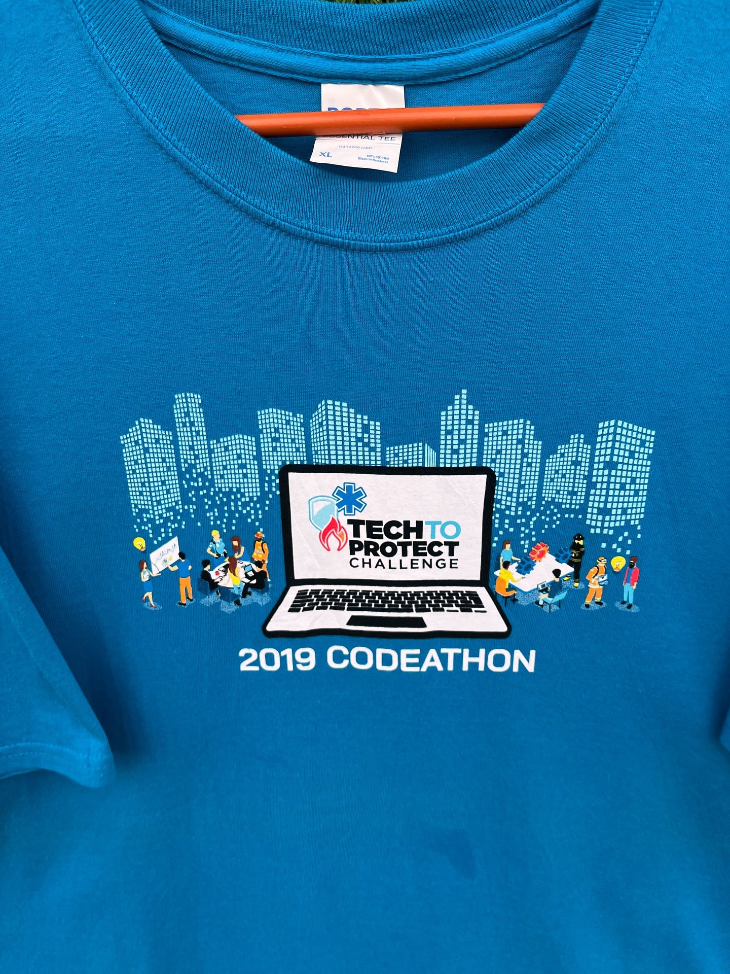 2019 Codeathon Oversized T shirt (Oversized Half Sleeve T shirt or Jersey Unisex)