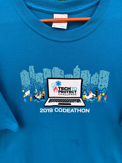2019 Codeathon Oversized T shirt (Oversized Half Sleeve T shirt or Jersey Unisex)