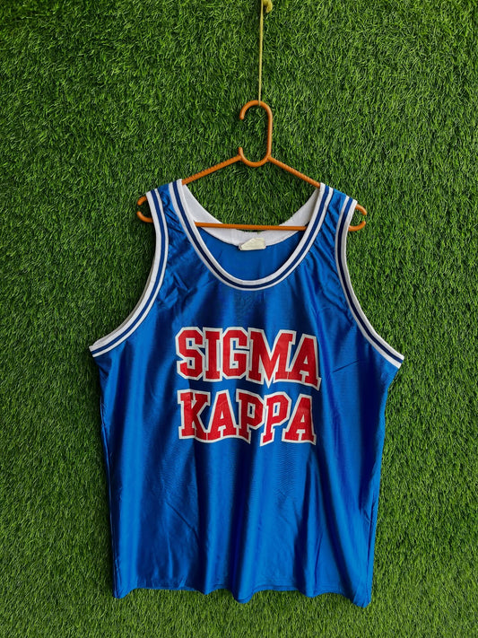 SIGMA KAPPA (Oversized Sleeveless T shirt or Jersey Unisex)