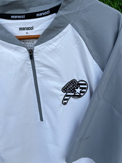 1/4th Zip Marucci T shirt lightweight (Awesome and high quality material) (Oversized Half Sleeve T shirt or Jersey Unisex)