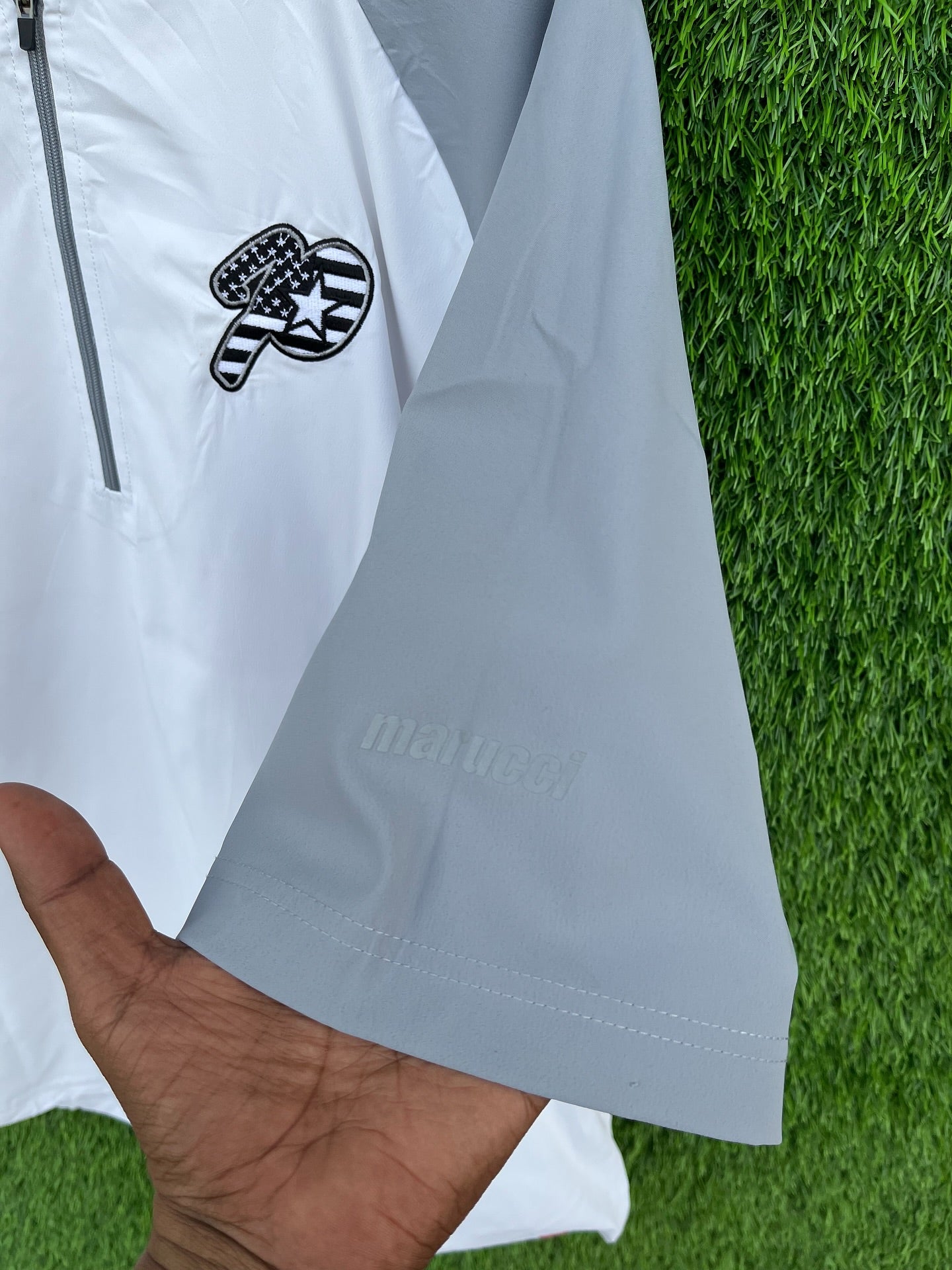 1/4th Zip Marucci T shirt lightweight (Awesome and high quality material) (Oversized Half Sleeve T shirt or Jersey Unisex)