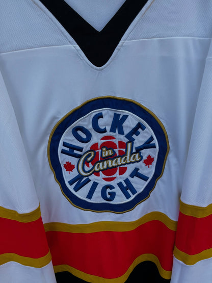 Ice hockey Jersey Hockey Night in Canada (Patchwork ) (Oversized Full Sleeve T shirt or Jersey Unisex)