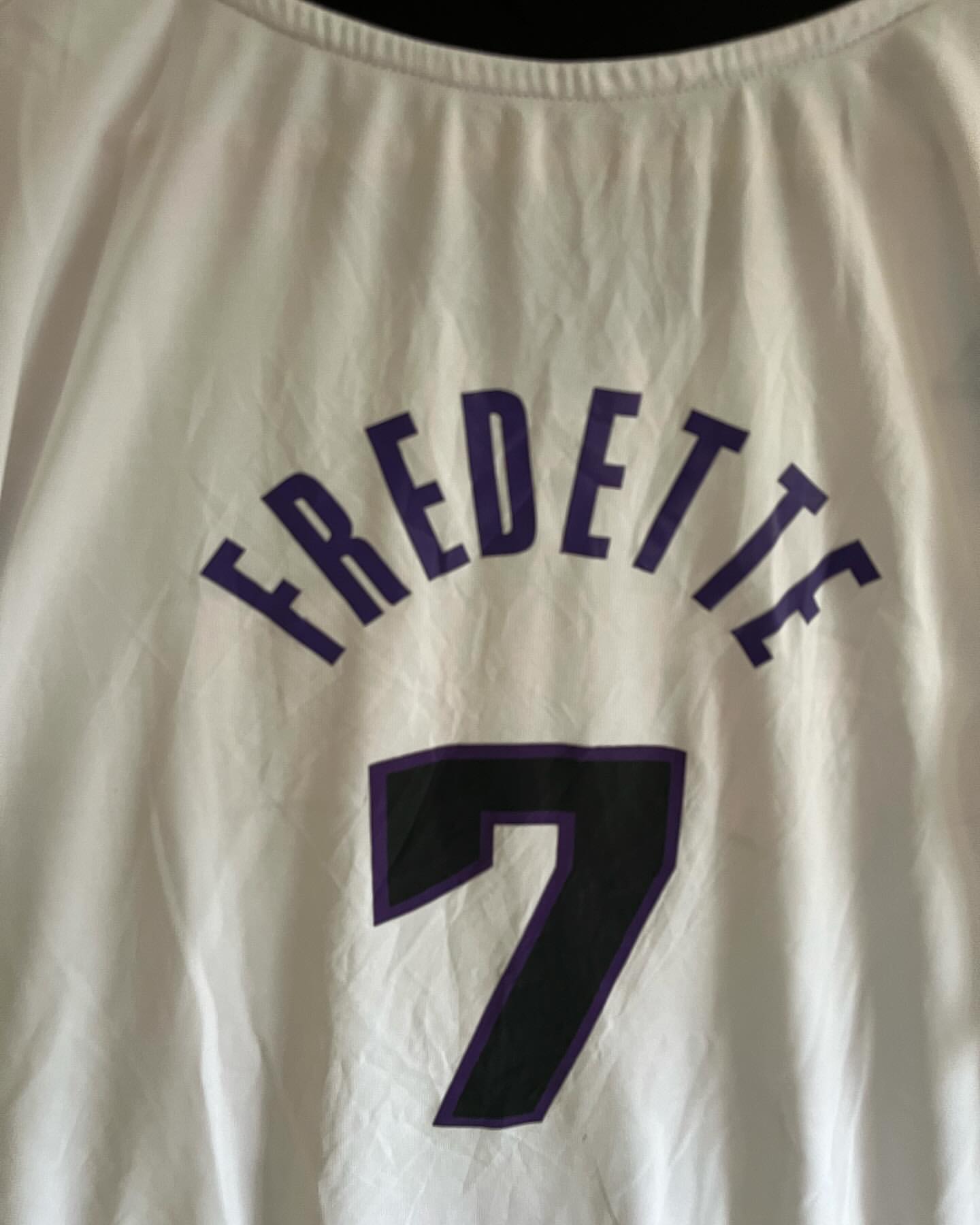 NBA Adidas Sacramento Fredette 07  (Oversized T Shirt or jersey unisex)