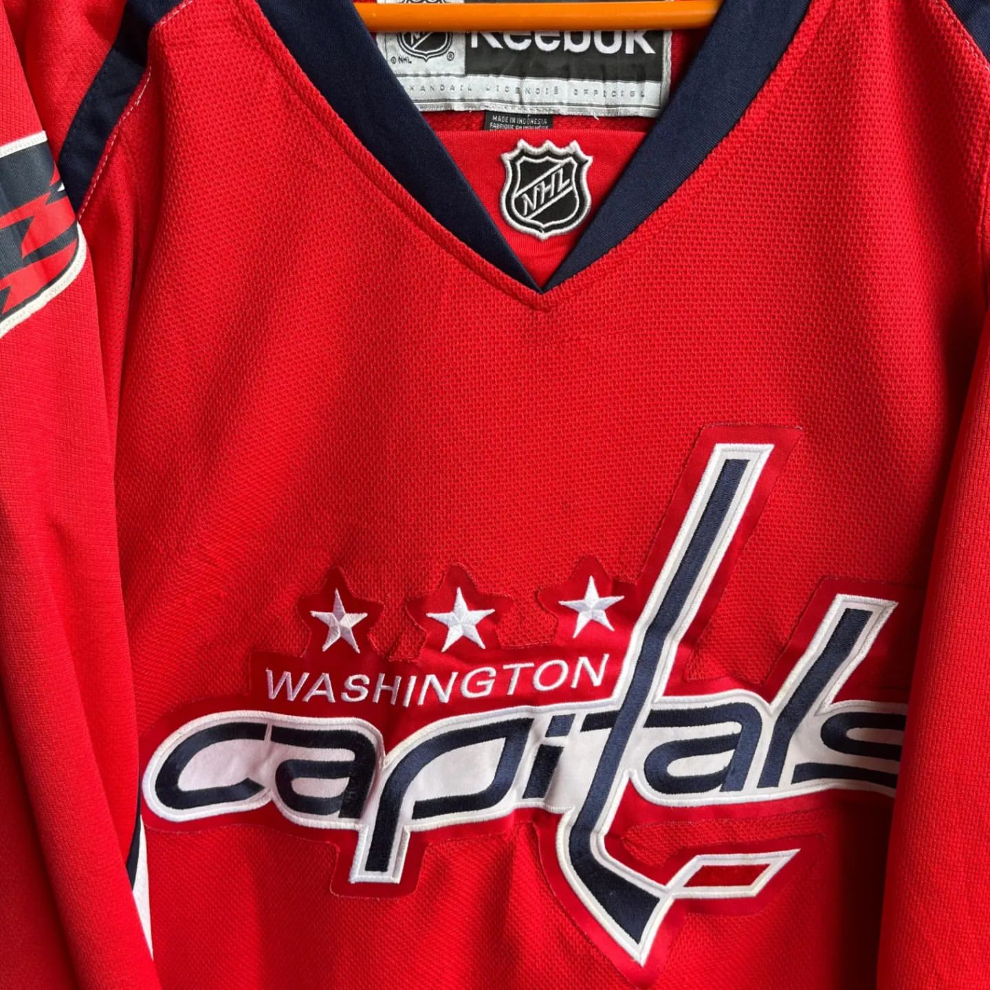 NHL Washington Capitals (Oversized Ice Hockey Full Sleeve T Shirt or jersey unisex)