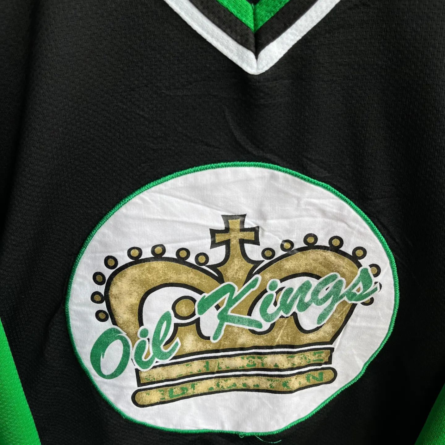 NHL Oil Kings 16  (Oversized Ice Hockey Full Sleeve T Shirt or jersey unisex)