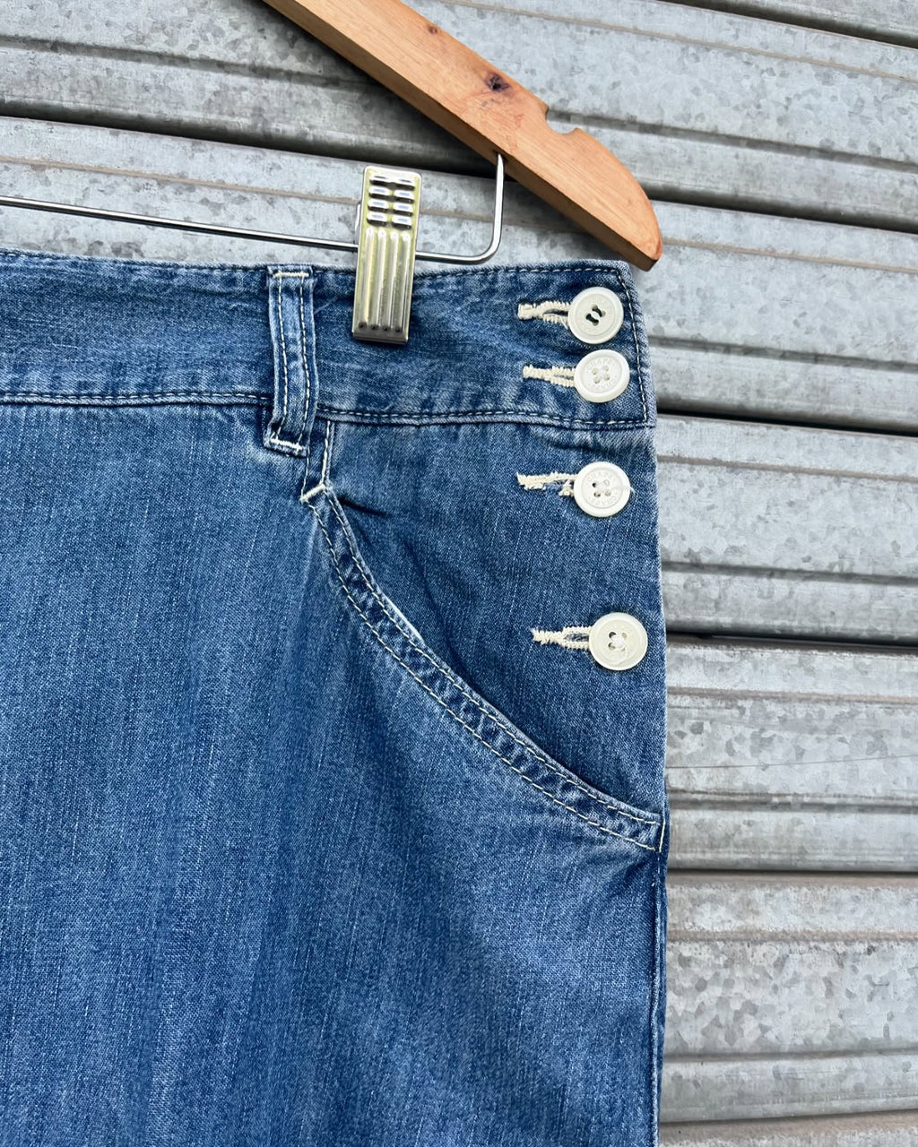 Chaps mini Skirt - Thrift Wallet