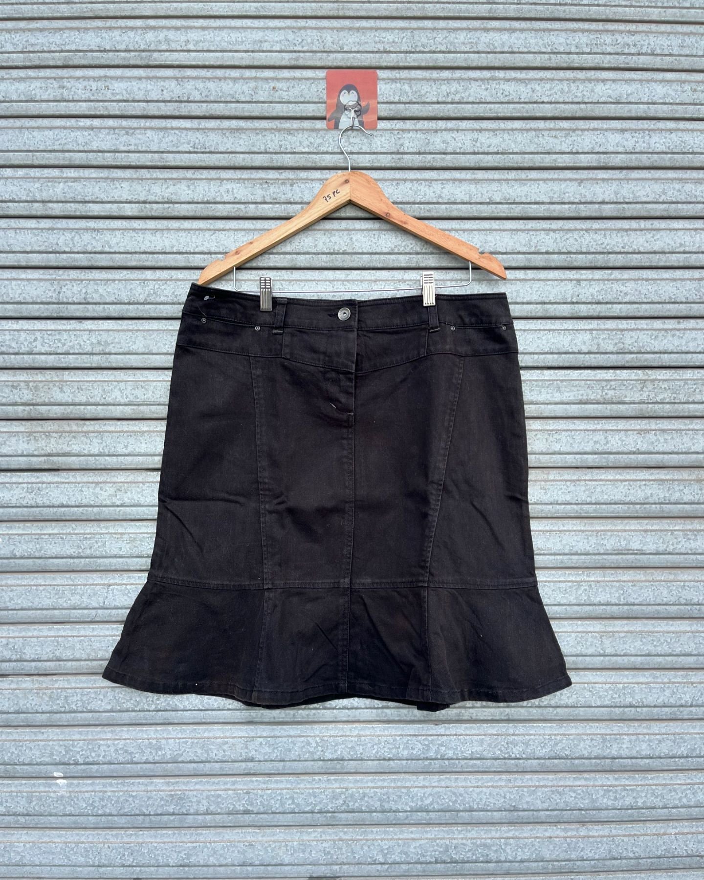 Contrast Skirt - Thrift Wallet