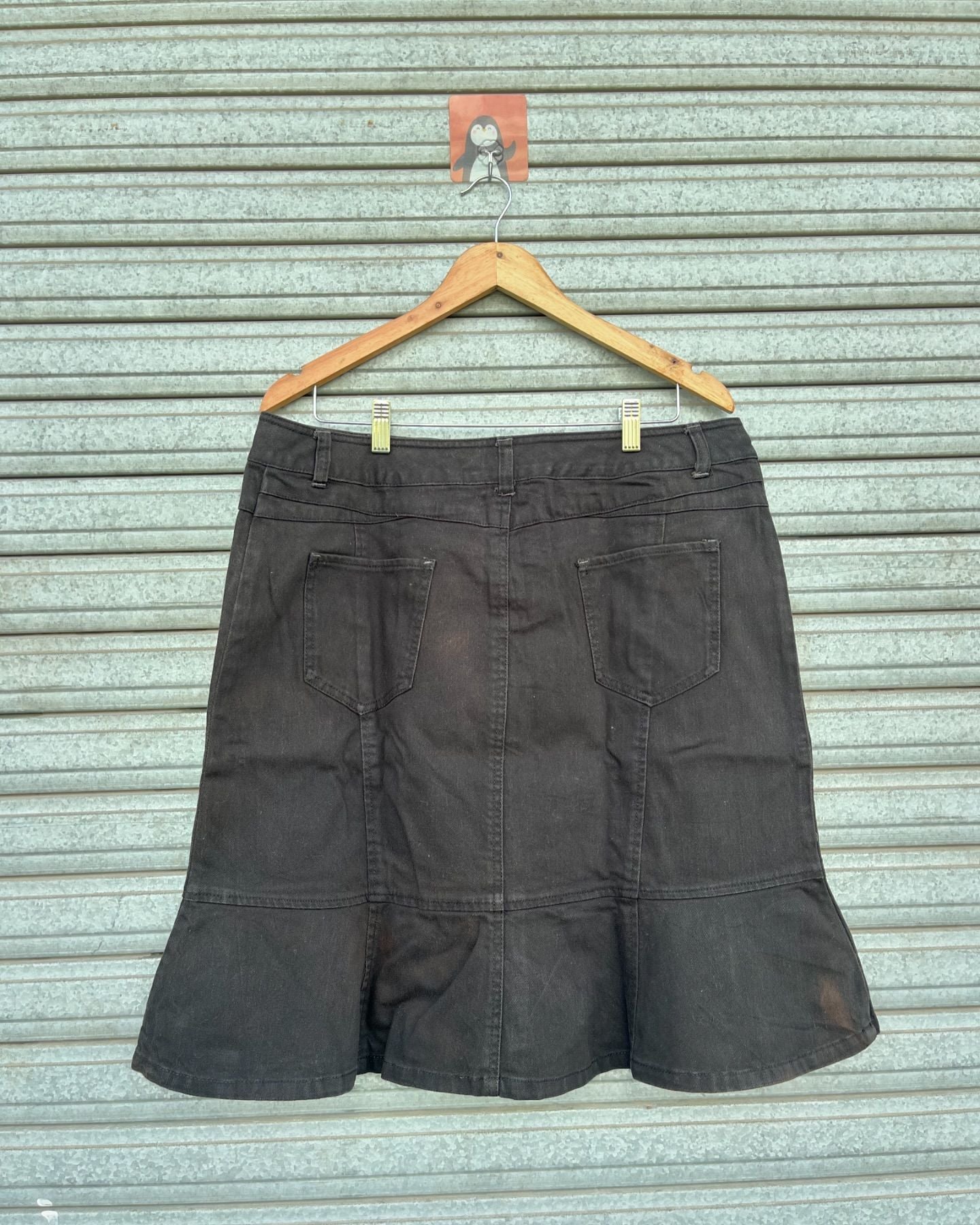Contrast Skirt - Thrift Wallet