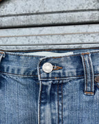 Gaps Jeans Knee length slit skirt - Thrift Wallet