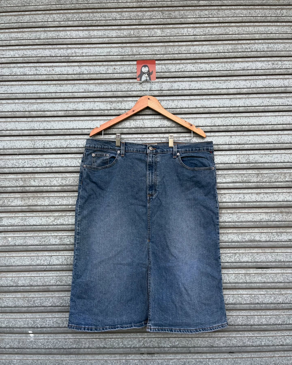 Old Navy Blue jeans Mini skirt - Thrift Wallet