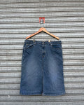 Old Navy Blue jeans Mini skirt - Thrift Wallet