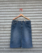 Old Navy Blue jeans Mini skirt - Thrift Wallet