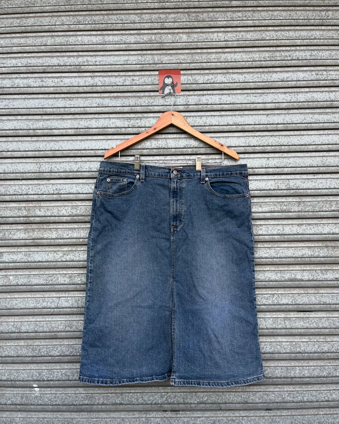Old Navy Blue jeans Mini skirt - Thrift Wallet