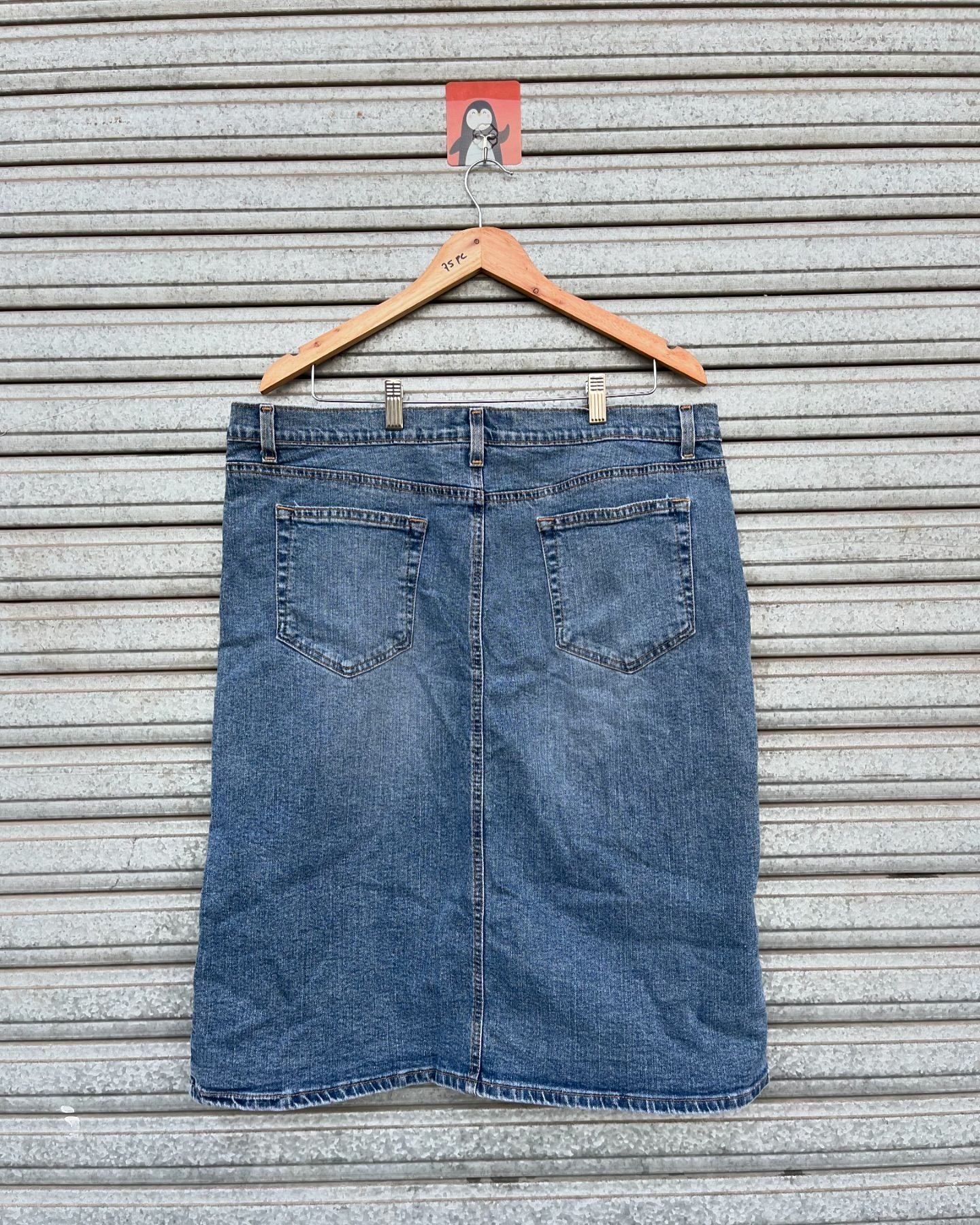 Old Navy Blue jeans Mini skirt - Thrift Wallet