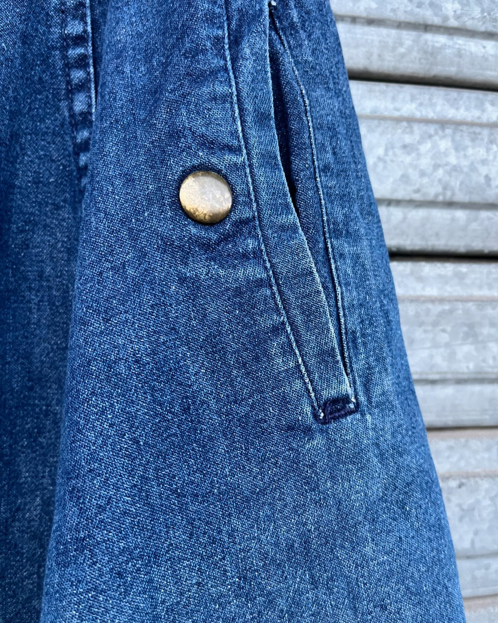Long Skirt French Navy - Thrift Wallet