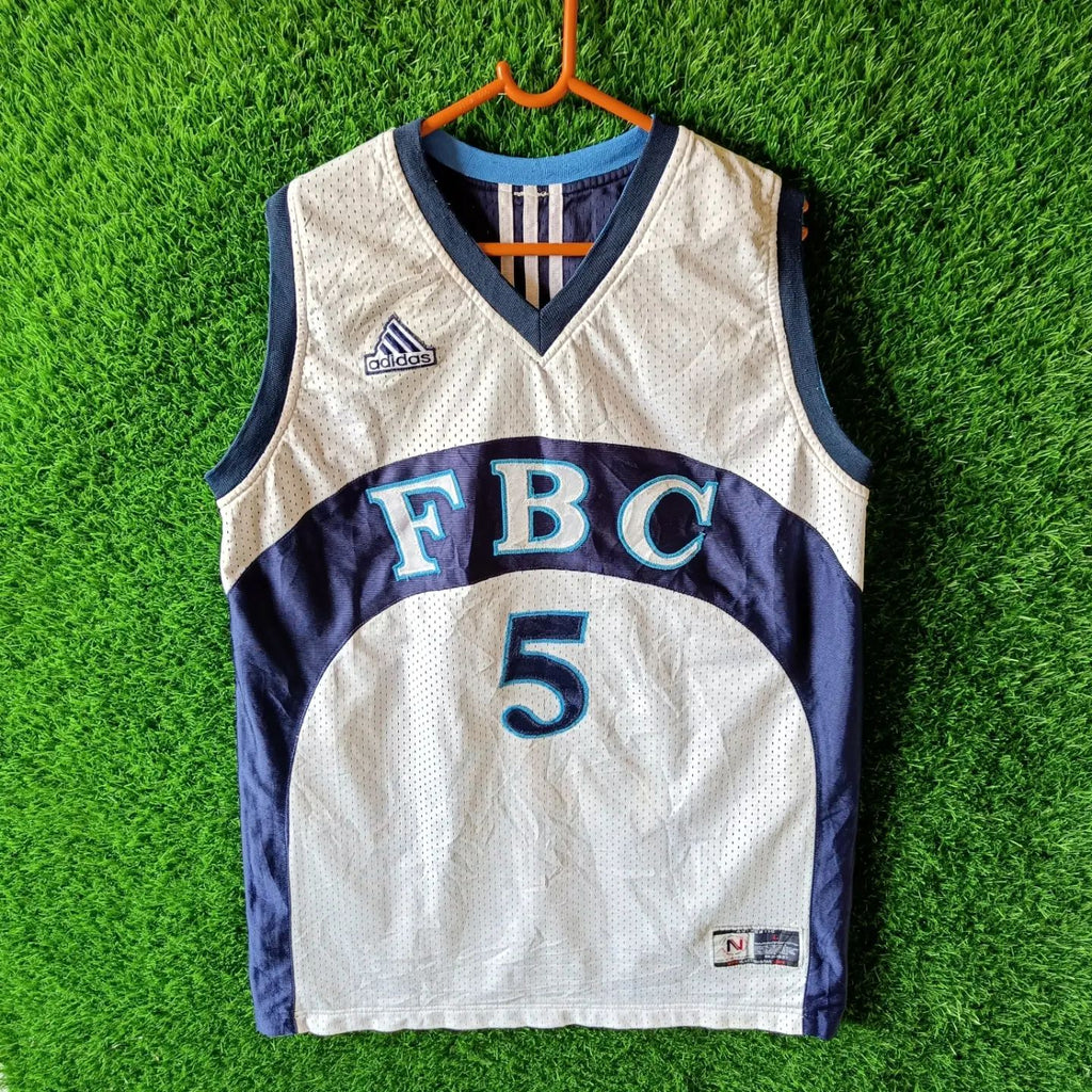 NBA FBC 5 (Addidas) (Oversized Sleeveless Basketball T Shirt or jersey unisex) - Thrift Wallet