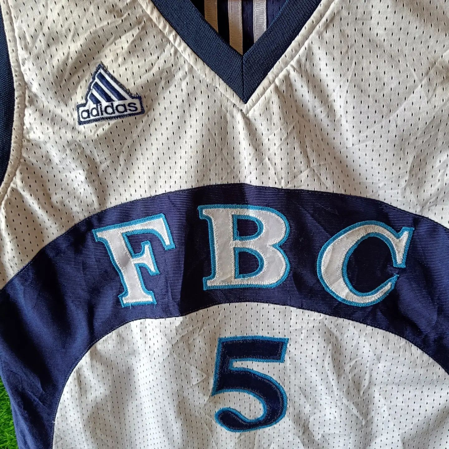 NBA FBC 5 (Addidas) (Oversized Sleeveless Basketball T Shirt or jersey unisex) - Thrift Wallet
