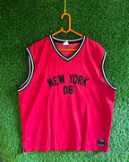 NBA New York 08 (Oversized Sleeveless Basketball T Shirt or jersey unisex) - Thrift Wallet