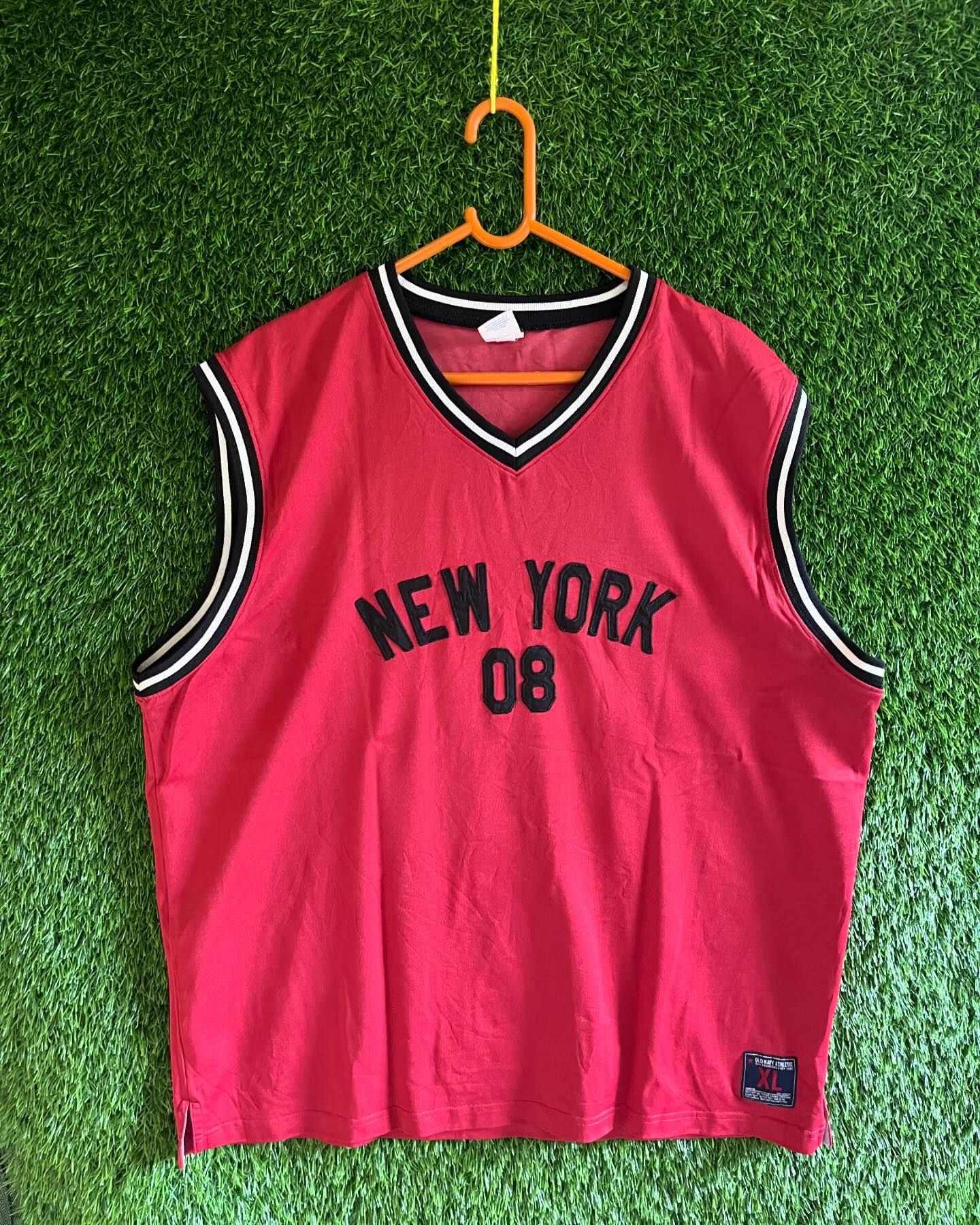 NBA New York 08 (Oversized Sleeveless Basketball T Shirt or jersey unisex) - Thrift Wallet