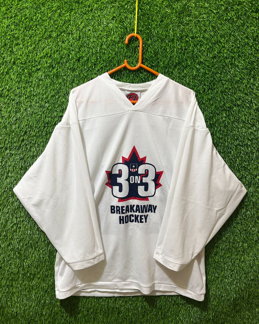 Ice Hockey Jersey 3 on 3 00 (Oversized Full  Sleeve Ice hockey T Shirt or jersey unisex)