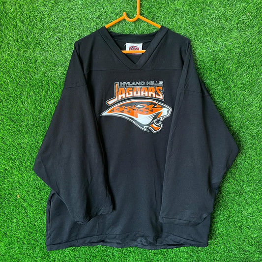 Ice Hockey Jersey Jaguar (Oversized Full  Sleeve Ice hockey T Shirt or jersey unisex)