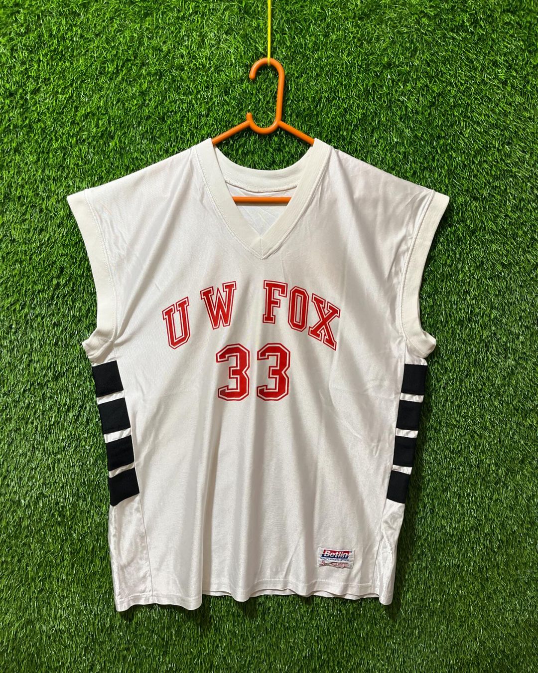 NBA UW FOX 33 (Oversized Sleeveless Basketball T Shirt or jersey unisex) - Thrift Wallet